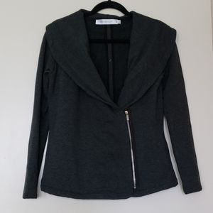 Contemporaine - Grey Asymmetrical Sweater